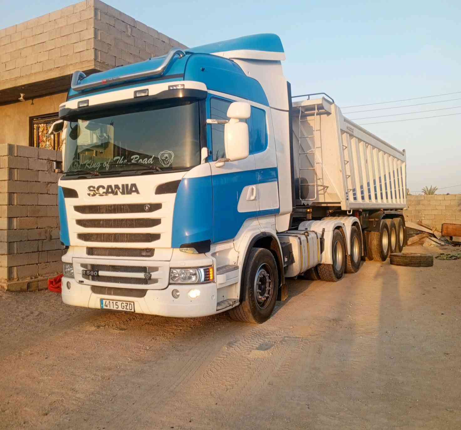 سكانيه 2014مكينه560 سحال خلفي***********
