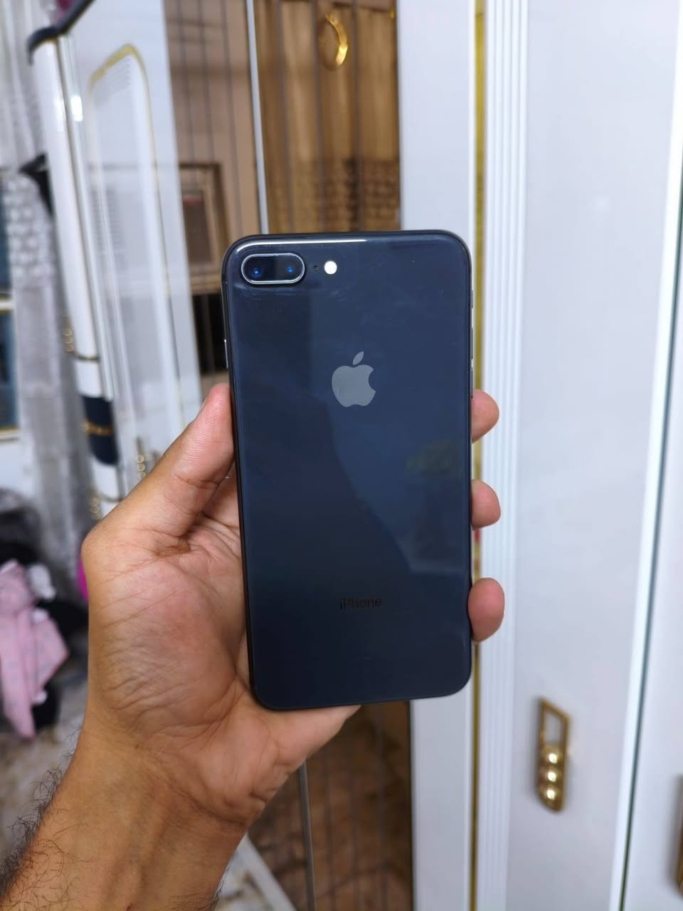 سلام عليكم شباب من رخصه الادمن ايفون 8 بلاص جديد للبيع🥰
✅️ايفون ايت بلاص lphone 8 plus
✅️ذاكرة 128 كيكا بايت
✅️بطاريته 76 بلاديه
✅️بصمه شغاله 
✅️جهاز كفاله من كلشي كله شغال وانطي بي ضمان
✅️سعره 130 الف وبي مجال بسيط 

مكاني بغداد حسينيه مال راشديه  اتصل وتساب عل رقم ***********
ما متواجد على الماسنجر الشراي يتصل وتساب
