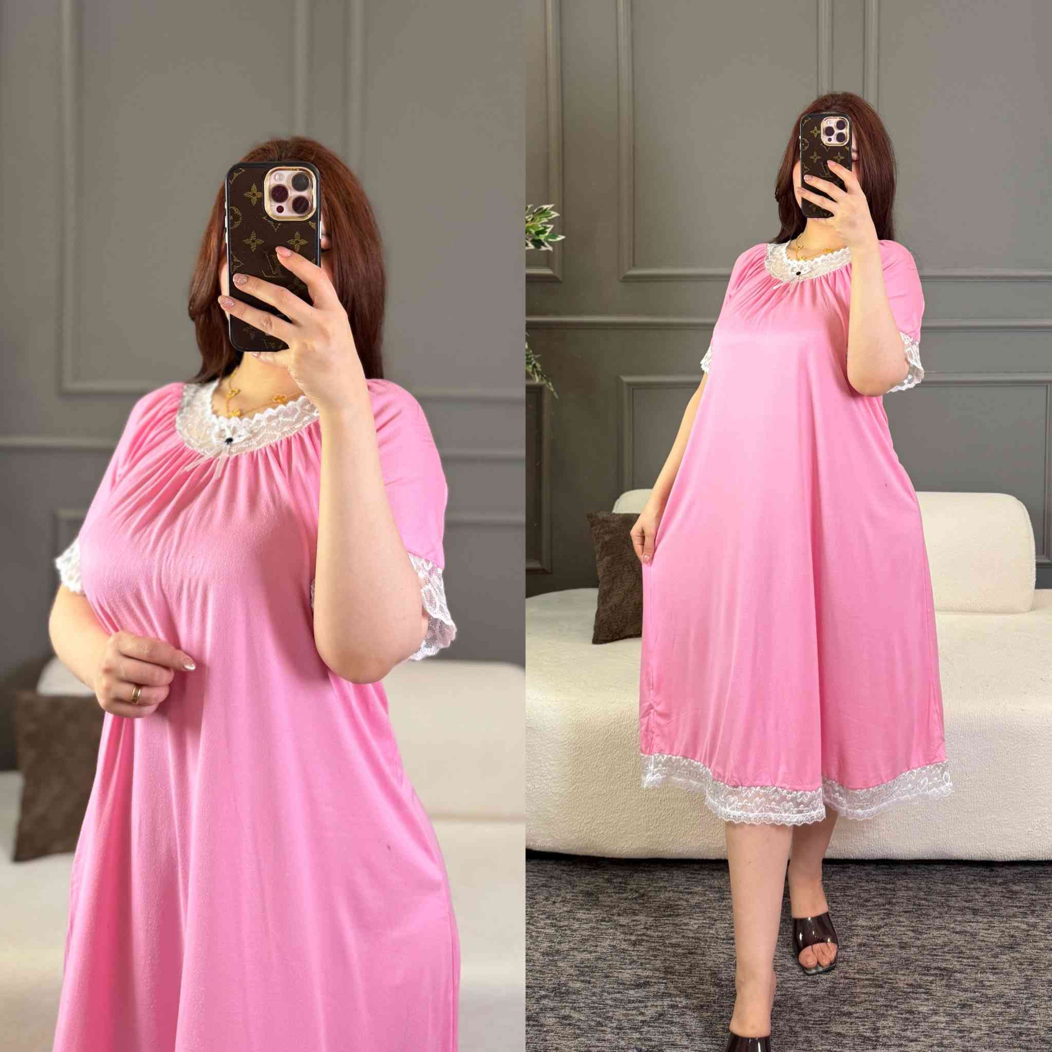 شلحه نسائي دبل كلوش دانتيل    😍

الخامه فانيلا زبده الاصلي فول ليكرا 💯

القياسات فري سايز يلبس وزن من 50 الى 90 كيلو 

سعر الدرزن 12 قطعه 50 الف 

يوجد توصيل جميع المحافظات


**إذا كنت صاحب هذا الإعلان وتريد حذفه لأي سبب، رجاءا أرسل رسالة إلى الدعم الفني**