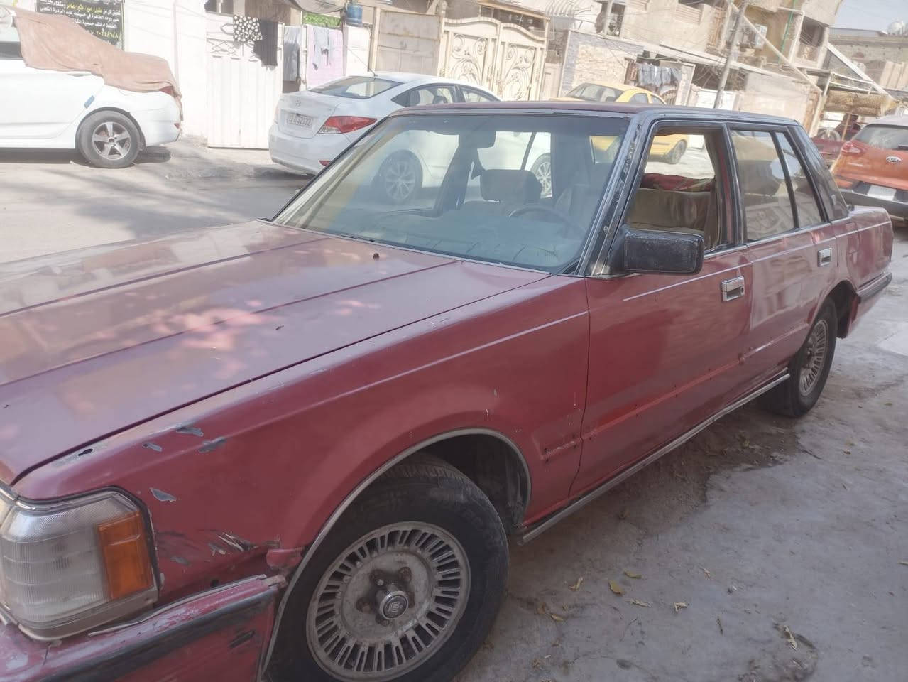 سلام عليكم سوبر موديل 85عضمته سياره بلاديه رقم بغداد نكليزي بسمي مكينه وكير بلاديات مالته شغله سياره وين ماتريد سعر35 تصال استفسار على رقم ***********
