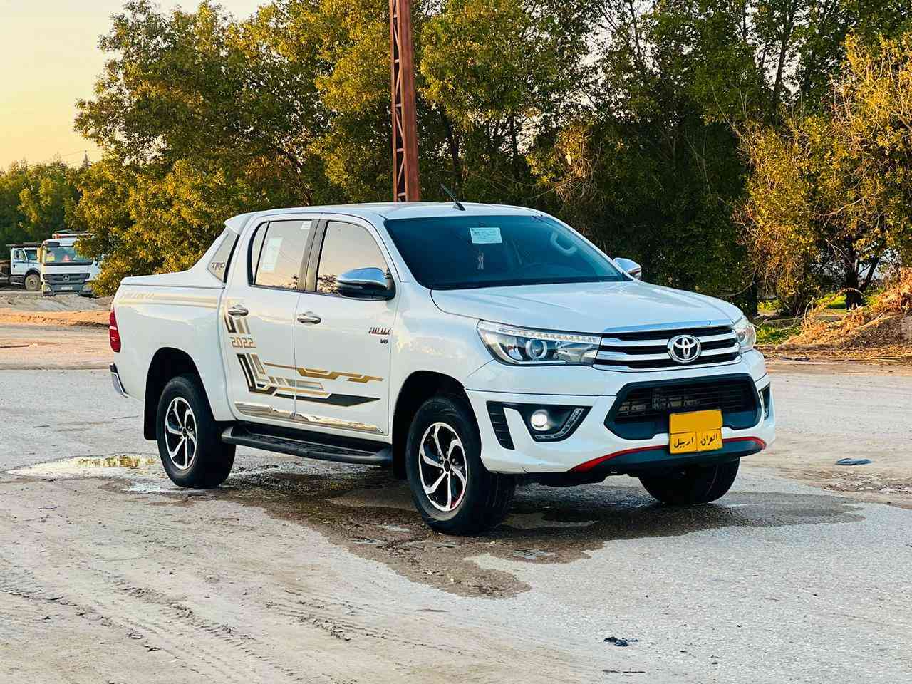 السعر  288  الاتصال ***********
هايلوكس تي اردي موديل 2020 رقم اربيل تريد وكاله تريد تحويل حاضر بئي وقت

 فول مواصفات 1ع1 محرك 6سلند مامفتوح وضع الشركه ماشيه 180 اصل

سياره جديده بمعنى الكلمة ستخدام شخصي 

كفاله عامه ماعده شبر صبغ بل بنيد بدون فتح ولا معجون الباقي كفاله عامه شرط السونار تفحص وين ميعجبك

مكينه وكير وحداديه جدد تخم تاير كهربائيات كله شغاله تبريد ثلج سياره مال جناي وترايه كلش حلو برغي ماعايزه

مكانه#نجف
