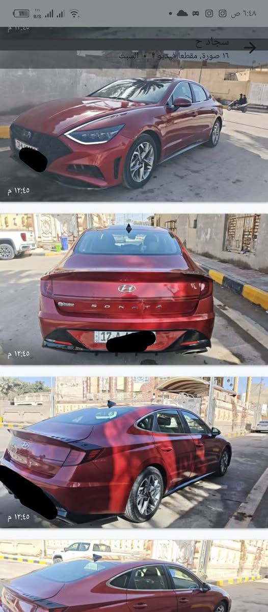 سوناتا
موديل 2023
مرقمه معوقين مثنئ
بدون تبديل تصليح فقط 
السع158
الموبايل ***********
***********
