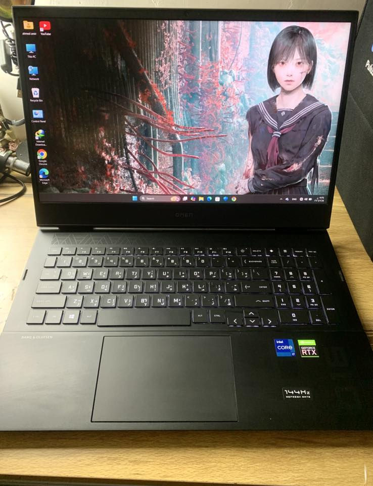 مرحبا شباب
لاب الكيمنك الاحترافي من الشركه العملاقه HP باعلى فئه Omen 
لابتوب نضافه جدا عاليه بدون خل او ملاحضه مضمون بالكامل 
ياتي بعتاد داخلي ممتاز 
شاشه كبيره 16 انش بمعدل تحديث 144 فريم نوع LED الوان نقيه 
معالج من انتل
Core i7-11800H 20Cpu 5.1GHZ BOOSTES 
الجيل الاحد عشر فئه H الثقيله
كرت الشاشه المنفصل تحفه من
RTX 3060-6GB 140w DLSS + rey tracing 
نسخه 140w واط داينمك بوست اداء كامل 
رامات 16GB قابل للتطوير
هارد 512GB M.2 قابل للتطوير و الاضافه 
صوت ستيريو محيطي وبطاريه تستمر ساعتان عمل
لابتوب شرق اوسط عربي اصلي وكاله
اكيد اللاب فول احترافي بكافه الكيمنك و الامور الكرافيكيه الثقيله 
السعر ٩٤٠ الف فقط
بغداد قرب البياع ويوجد 🚚 
تواصل***********
