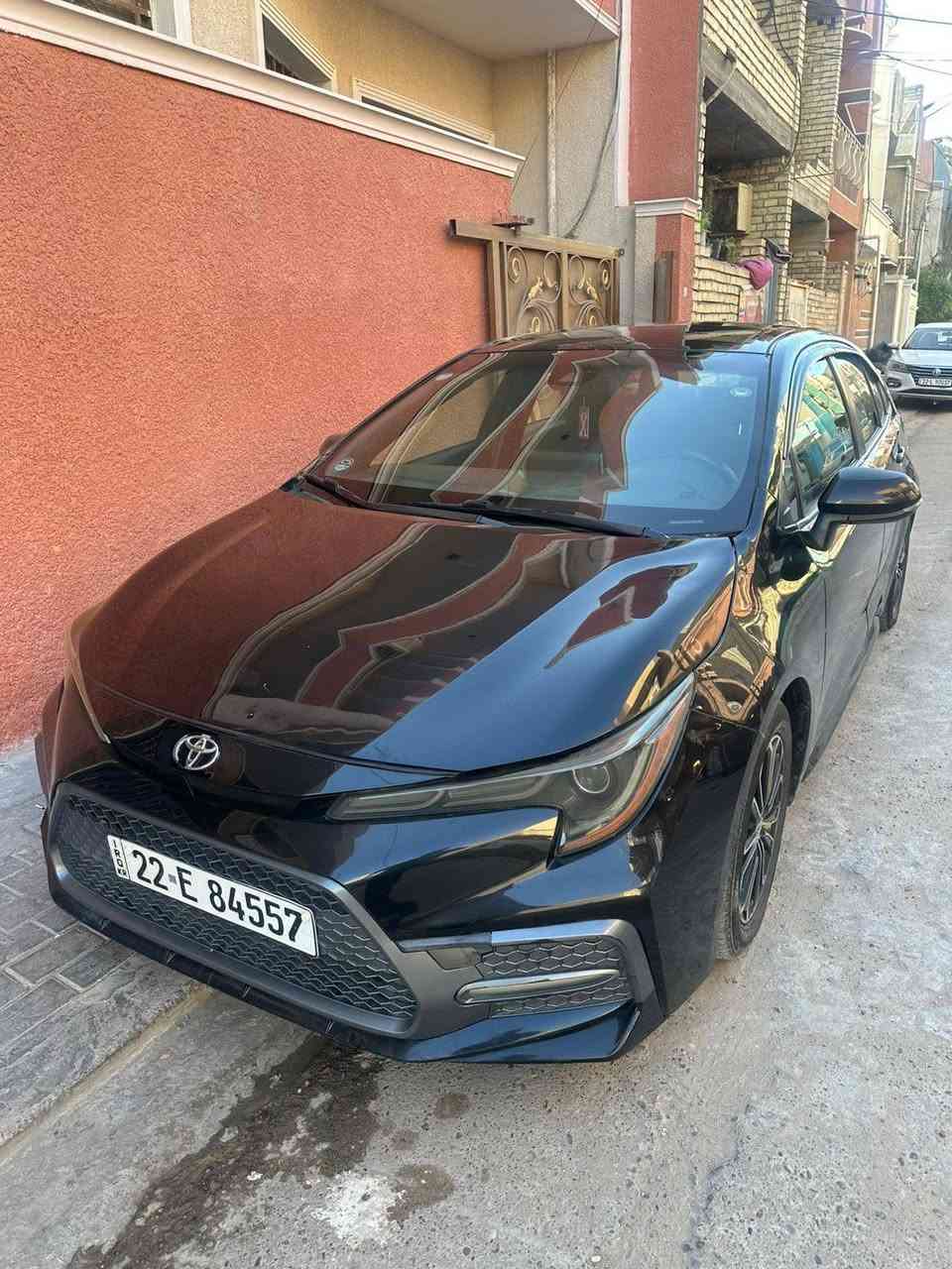 ويوتا كورلا 2021 SE ( بلاك ادشن ) -
تويوتا كورلا موديل 2021 فئة SE بلاك ادشن ماشيه115 الف 
مكينه 2.0L رقم اربيل الجديد تحويل مباشر 

المواصفات

شفتات ستيرن + 4 انظمة قيادة + تبريد شاشة
تحكم ستيرن جهتين + رادار امامي + لايت زينون 
كشافات زينون + بريك بصمة + اوتو ستوب + اوتو هولد

دبل ايرباك + نظام ABS + حساس الاطار + مانع انزلاق 
كروز مثبت سرعة + نظام تحديد المسار + مانع تصادم وهواي امور بعد 
السعر 119 ورقه
الاستفسار الاتصال على الرقم ***********
‎مكان السياره / بغداد
