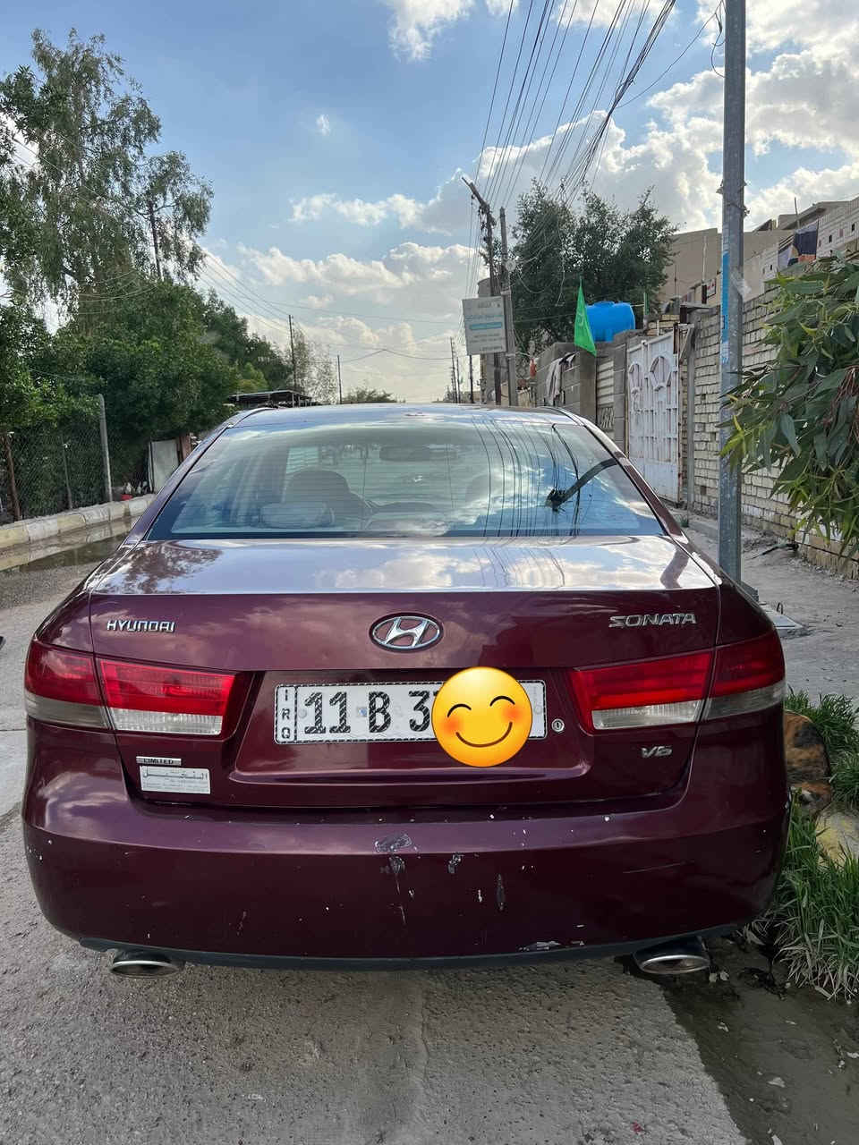 السلام عليكم للبيع فقط سوناتا2007 وارد امريكي ليبل واحد رقم دولي بغداد بأسمي حادثهة خشم الجاملغ الامامي جهة السائق بدون دواخل و دعامية  صبغ بلادي  محرك ستة تخم تاير صدرامامي خلفي جيد جدا كير محرك بحالة جيدة دوشمة جلد شاشة كشن كهرباء  تبريد منظومة كاملة جديدة السيارة جاهزة مكان السيارة بغداد  السعر 93$ للاتصال *********** بغداد, العراق
