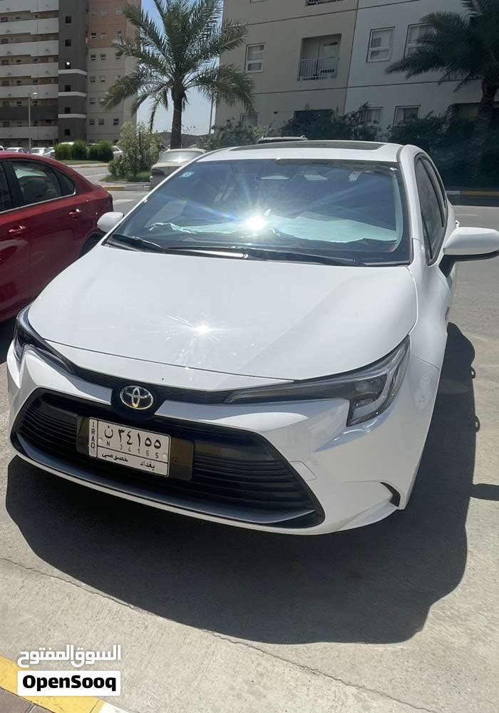 السلام عليكم اخوان 
عندي كورلا هايبرد 2023 زيرو على ايدي اخذتها 
وارد الصين بدون حادث ولاتعديل نظيفه جدا  ارضياتها وسبير وعده ممستخدم 
استخدام شخصي نظيف وصيانه دوريه دائما 
مواصفاتها معروفه سلايد  و رادار امامي و كامرا خلفيه و شاشه جبيره كار بلي وتحديد مسار هاند بريك دكمه اوتو هولد. كامل مواصفات السياره 
مسويلها عازل حراري للجام كامل درجه اولى 
كشنات تغلفت اول ماخذتها 
ارضيات حوضيه ساهلر ممتازه 
بأسمي وماشيه 58 الف 
مكاني بسمايا 
السعر 21 مليون و700 
للاتصال ***********
