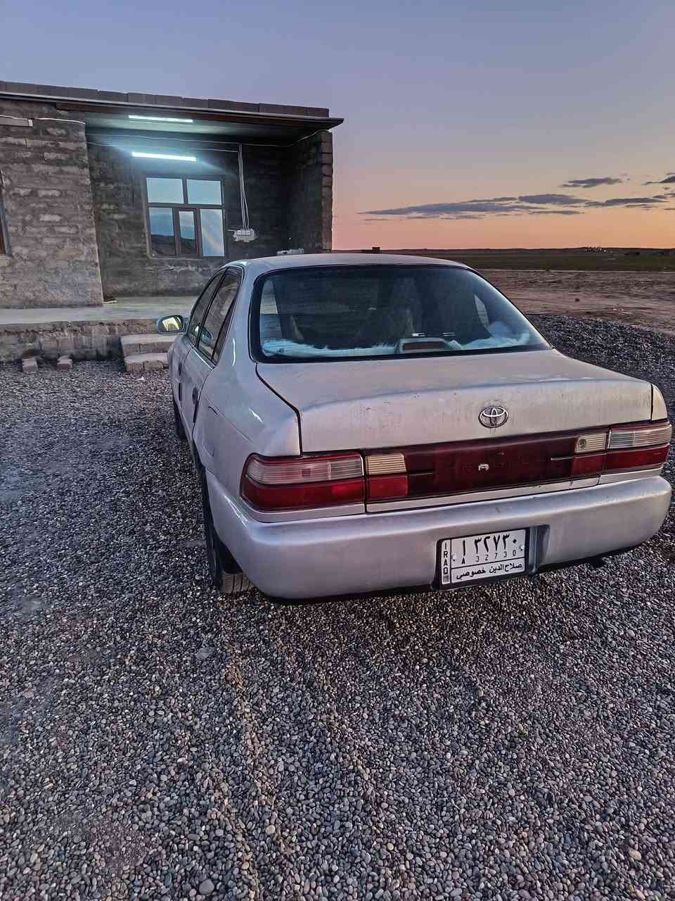 كورلا 1994 سنويه 2027شرط التحويل /مكان الشرقاط 
محرك گير شرط صبغ حزام اثر تقحيل بدون دواخل
السعر 48 وبيها مجال قليل/ ***********
