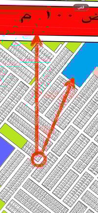 50متر • ركن داخلي • شارع100