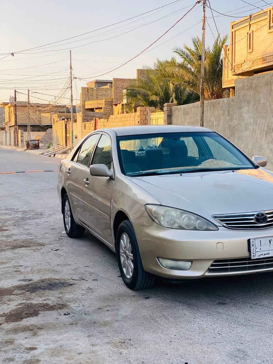 السلام عليكم كامري 2005 الشكل المميز مواصفات Le كشن كهرباء 8 وسائد هواء 
وارد امريكي حادث خلفي السياره نضيفه مصبوغه عام 
العنوان الانبار الفلوجه 📍
مشكلتها المحرك بي صوت  
سعر 55$
للاستفسار اتصال على 
***********
***********
