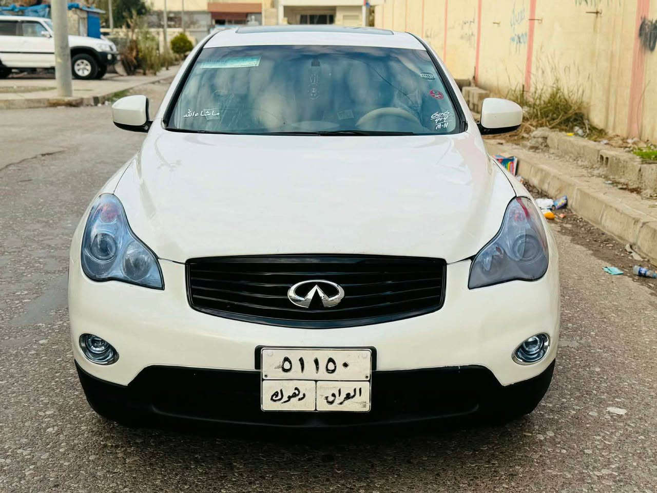 انفنيتي EX35 مكفوله من الحادث 2008 فول فول وارد خليجي كلش حلوه ونظيفه شرط بدون صبغ سياره سبورت محرك 3500 صاروخ . شرط اسبير بلادي ما نازل   .كير محرك تبريد كهربائيات شرط .سياره باسمي تحويل وكاله شرط سعر79ورقه وبيها غرامه 8اوراق تنزل من السعر .عنوان اربيل شراي اتصل 
***********
***********

انفنيتيEX35 سبورت فول فول قبات مواصفات 2008 زور خاوين وجوان به شه رت اسبيري دانه به زيوه بى ليدران وبي بوياغ ته نها قه لم كاري هه يا بناو خومه بناو كردن وكاله به شه رت سعرى 79ورقه ومجال و 8ورقه غرامه ي له سه ره بوت ده كه رينمه وه .شوين هه ولير أربيل, العراق
