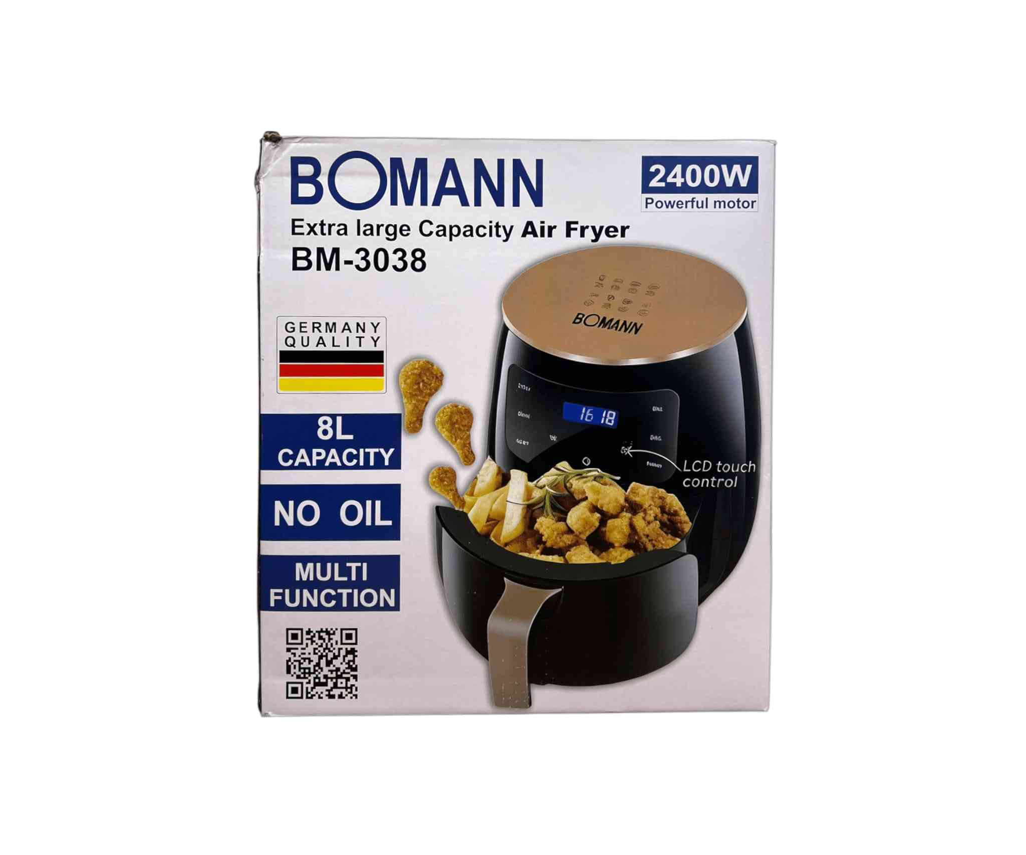 🔥 وداعًا للزيوت… وأهلًا بالأكل الصحي!

قلاية بومان الهوائية بسعة 8 لتر وصلت 💛

#سعر فقط 35 الف 

للحجر مراسلة الرقم واتساب ***********

يوجد توصيل لكل العراق 

تحضير أسرع، طعم أطيب، وقرمشة ما تنطّف من بالك!

قدرة 2400 واط وشاشة لمس ذكية تسهّل عليك كل شي 👌

تكفي العائلة كلها… دجاج، بطاطس، مخبوزات وأكثر!

تنظيف سهل وسعة كبيرة تخليك تطبخ وانت مرتاح

اختصر الوقت… وعيش الطعم! 😍🔥
