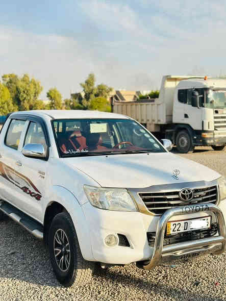 مەرزیە 2012. شەریکە سەید نەهرۆ
بێ سبوغ و بێ سارد مەکینەی نەکرایتەوه ٢٣٠ هەزار رۆیشتیە ڕەقەم و سەنەوی و ژینگەی هەتا ٢٠٢٨ نوێە 
بەناوی خۆمە نرخی 210 و کەمێک مەجال 
تويوتا هايلوكس ٢٠١٢ شريكه سيدنهرو بدون سبغ و بدون بارد كفاله عامه مكينه مامفتوح ماشيه ٢٣٠ الف بسمي و رقم و سنويه و زنكه جديد ٢٠٢٨ رقم ***********
