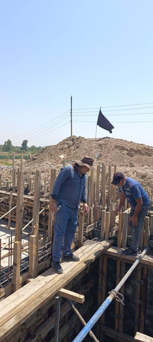 باشر مكتب المعمار الهندسي والحمدلله.... اليوم الجمعة 24/7بتنفيذ واشراف الموقعي على انشاء  المسبح و اكمال اعمال صب جدران المسبح نوع اڤر فلو بأبعاد 7×16 في احدى مزارع الصويرة.. ومستعد مكتب المعمار الهندسي لأي استفسار او الاتصال على الارقام التالية.. ***********
***********.. . .
