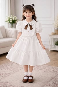 فستان كوري • قماش بارد • ٢-٥ سنوات