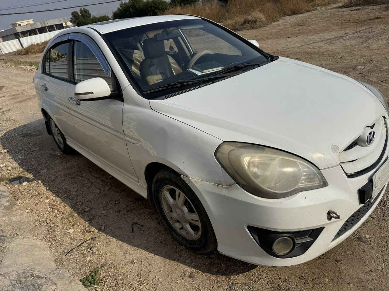 السلام عليكم اكسنت 2011خليجي رقم بغداد سنوية بأسمي 
سلايت روؤف حساسات خلفية شاشة تبريد سيارة جاهزة فقط المحرك نفخ بسيط السعر 83$وبيها مجال العنون بغداد حي الجهاد. رقم***********
