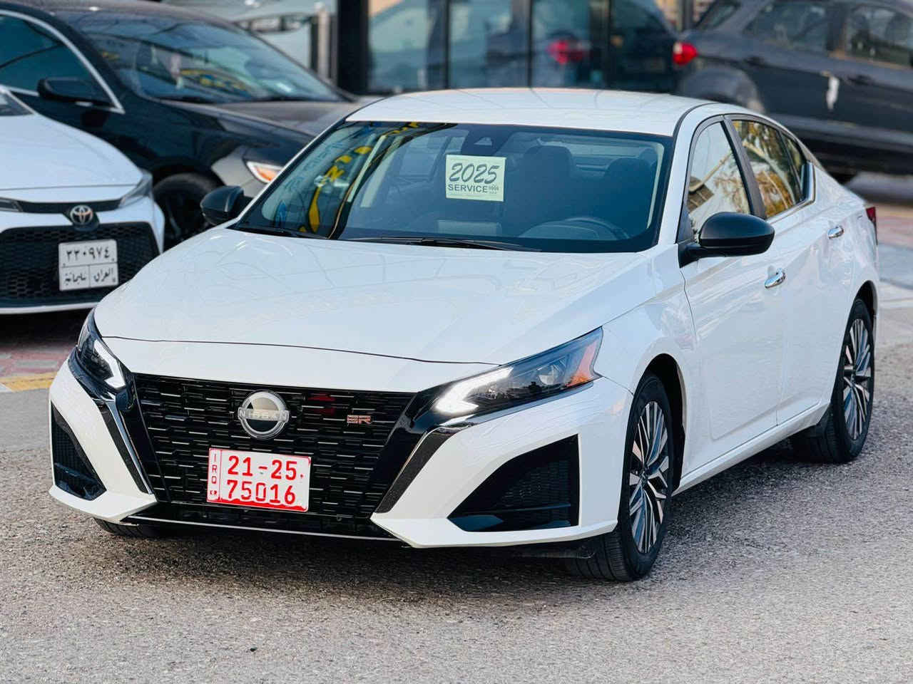 - نيسان التيما 2025 فئة SV
-رقم كاتي تترقم شمالي
-ماشي 8miفقط
- حادث السياره  بونيد و جاملغ الخلفي ونص الباب  الخلفي صبغ 

- حجر بيئة رادارات كامله مناقصهه برغي باقية على وضع شركة

- سعر  $157ورقة وبي مجال 
- عنوان السيارة : ديالى / خانقين
- *********** خناقين, ديالى
