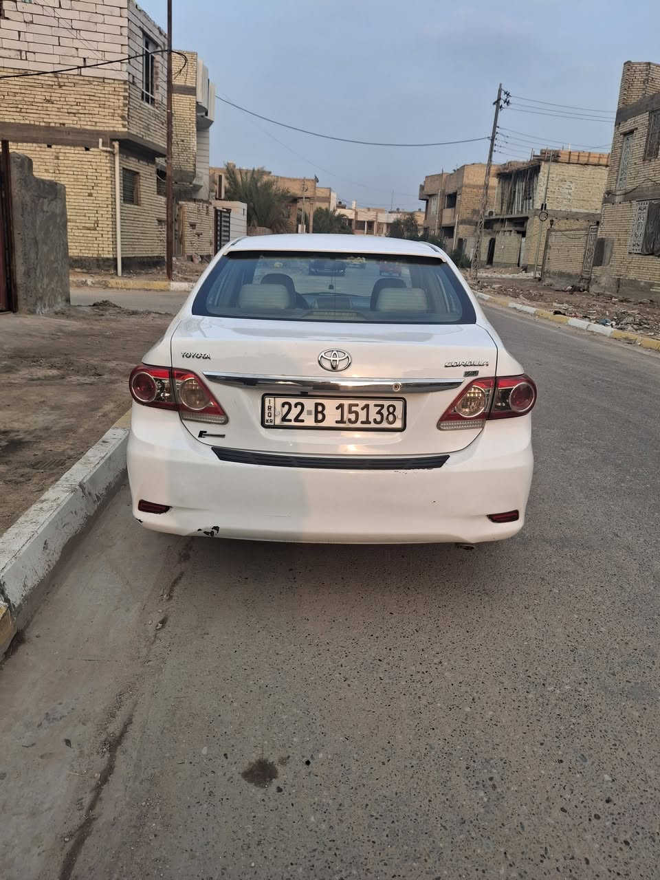 سلام عليكم 
كورلا نحله 2009 محدثه 2013
سيارة كير ومكينه بلجيس حداديه كارتون تخم تاير  تبريد ثلج شواصي كفاله 
سيارة مصبوغه عام للجماليه شرط سونار
 جاهزة من كل شي برغي ماناقصهه سعر 105
مكان سيارة كربلا للاتصال ***********
سيارة رقم أربيل دولي بأسمي تريد تحويل مباشر تريد وكاله
