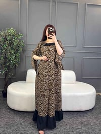 فستان نسائي • خامة كريشة • مقاسات L-3XL