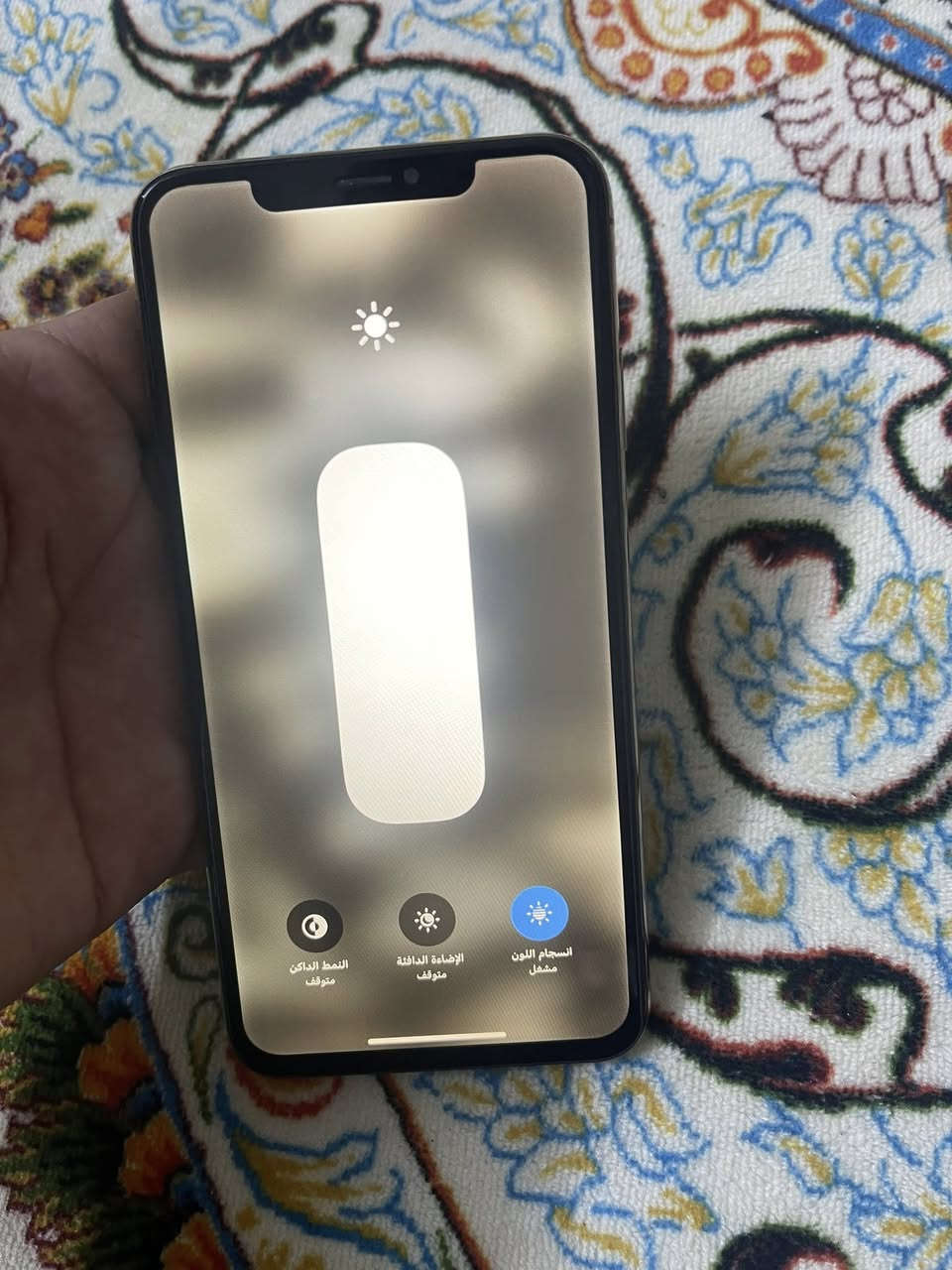 آيفون اكس ماكس تليفون كلش نضيف تليفون بلادي مكفول كفاله عامه من تبديل ذاكره 256 بطاريه 77 نموذج M تليفون بلاد فقط فيس ايدي برمجه يحتاج وضهر مفطر باقي تليفون كفاله مكان بغداد الكرخ سعر 175 وبي مجال بسيط كلش رقم فقط خط وخاص ***********
