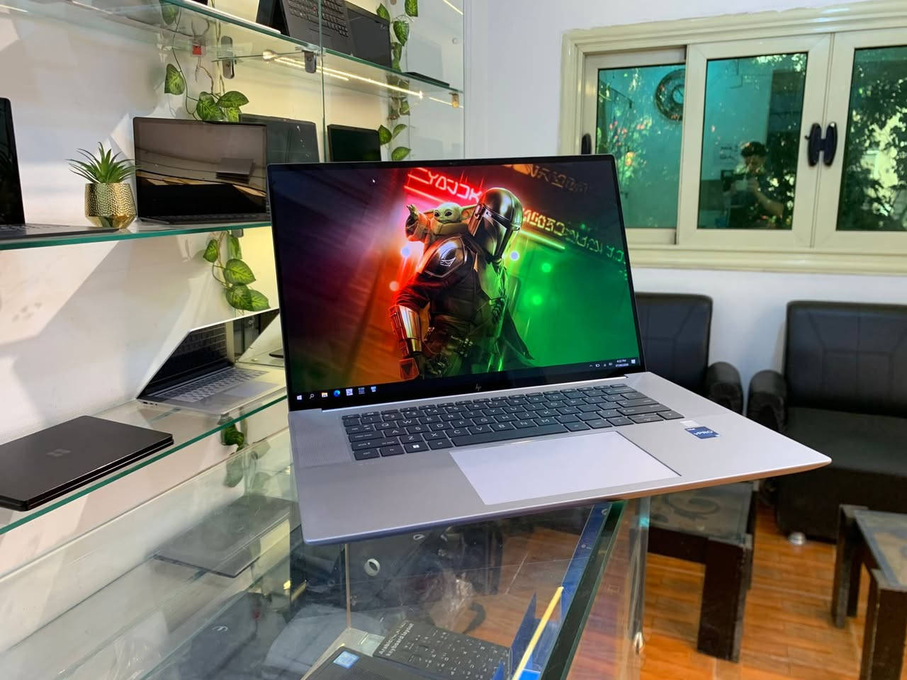 ## 💻🖤 HP ZBook Studio G10 | الفن والقوة في جهاز واحد
--
> الـ ZBook Studio G10 اتصمم بالظبط لتلك اللحظة —
> لما الشغل يكون جاد، والوقت يكون بفلوس،
> **والأداء مش مجال فيه تنازل** 👑🔥

⚠️ **الحالة: كسر زيرو — زي الجديد تماماً**
⏳ **العرض ساري حتى نفاذ الكمية**
--
### ◈ المواصفات التقنية

| المكون | التفاصيل |
|--------|----------|
| ⚡ المعالج | Intel Core i9-13900H — الجيل الثالث عشر |
| 🧠 الرامات | 32GB DDR5 — سرعة الجيل الجديد |
| 💾 التخزين | 512GB NVMe SSD |
| 🎨 الجرافيك | NVIDIA RTX A1000 — 6GB GDDR6 |
| 🖥️ الشاشة | 4K UHD Touch Display |
| ⌨️ الكيبورد | Backlit — مضيئة في أي إضاءة |
| 📦 الحالة | كسر زيرو — زي الجديد تماماً |
---
### ◈ ليه الـ ZBook Studio G10 في مستوى لوحده؟

**⚡ معالج i9 — الجيل الثالث عشر**
أقوى معالجات الجيل ده بلا منازع
بيتعامل مع أتقل المهام بثبات تام من غير هبوط ومن غير كلام
*MultiTasking؟ Rendering؟ Simulation؟ كله في نفس الوقت 💪*

**🎨 RTX A1000 — كارت Workstation حقيقي**
مش كارت جيمينج — ده كارت متصمم للدقة والثبات في البرامج الاحترافية
Revit، 3Ds Max، Lumion، Premiere؟
*بيشغّلهم كلهم وهو بايسم 😏*

**🖥️ شاشة 4K UHD Touch**
مش بس شاشة — دي تجربة كاملة
تفاصيل بتطلع من الشاشة، ألوان زي الحياة
*100% DCI-P3 — دقة لونية للمحترفين اللي مش بيتنازلوا*

**🧠 32GB DDR5**
سرعة الجيل الجديد — استجابة فورية حتى في أتقل المشاريع
*افتح كل حاجة في نفس الوقت وابتسم*

**💾 512GB NVMe SSD**
سرعة تحسسك إن البرامج كانت مفتوحة قبلك

**🪶 تصميم Studio Premium**
نحيف، فخم، وخامات عالية الجودة
*جهاز يعكس مستواك قبل ما تفتحه*

**🔒 أمان واعتمادية HP**
معتمد للبيئات الاحترافية والشركات — مش بس للاستخدام الشخصي
---
### ◈ معمول لمين؟
```
🏗️  المهندس — Revit / AutoCAD / Civil 3D
🌆  مهندس الـ 3D — 3Ds Max / Lumion / SketchUp  
🎨  المصمم — Photoshop / Illustrator / InDesign
🎬  المونتير — Premiere Pro / After Effects / DaVinci
💻  المبرمج — بيئات متعددة في نفس الوقت
```
---
### ◈ جاهز من أول لحظة 🎁

| # | الهدية |
|---|--------|
| 1️⃣ | Windows 11 Pro أصلية بأحدث التحديثات |
| 2️⃣ | Microsoft Office كامل (Word, Excel, PowerPoint) |
| 3️⃣ | شنطة لابتوب أنيقة |
| 4️⃣ | ماوس لاسلكي احترافي |
| 5️⃣ | ستيكر حروف عربي عالي الجودة |
---
### ◈ ضمانك معانا 🛡️

✅ ضمان 6 شهور — استبدال فوري الشهر الأول
✅ فواتير ضريبية وإلكترونية
✅ شحن لجميع المحافظات مع المعاينة قبل الاستلام
✅ متوفر أجهزة بأسعار مختلفة تناسبك
---
### ◈ شرفنا 📍

🏢 **المهندسين** — 8أ ش الفرات، جامعة الدول العربية
🏢 **مدينة نصر** — 21 ش مصطفى النحاس، أمام أميرة الذهب

📞 [01005714245](https://api.whatsapp.com/send?phone=201005714245)
واتساب أو فون — إحنا هنا 🤝
--
**VIONEX.. الجودة مش اختيار، دي عادة 🛡️🏆**

`#HP #ZBookStudioG10 #RTXA1000 #i9Gen13 #4KTouch #Workstation #VIONEX #لابتوب_هندسي #كسر_زيرو #جرافيك #مونتاج`


**إذا كنت صاحب هذا الإعلان وتريد حذفه لأي سبب، رجاءا أرسل رسالة إلى الدعم الفني**