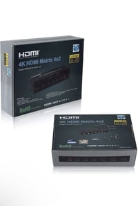 موزع HDMI • ماتريكس 4x2 • 4K 3D