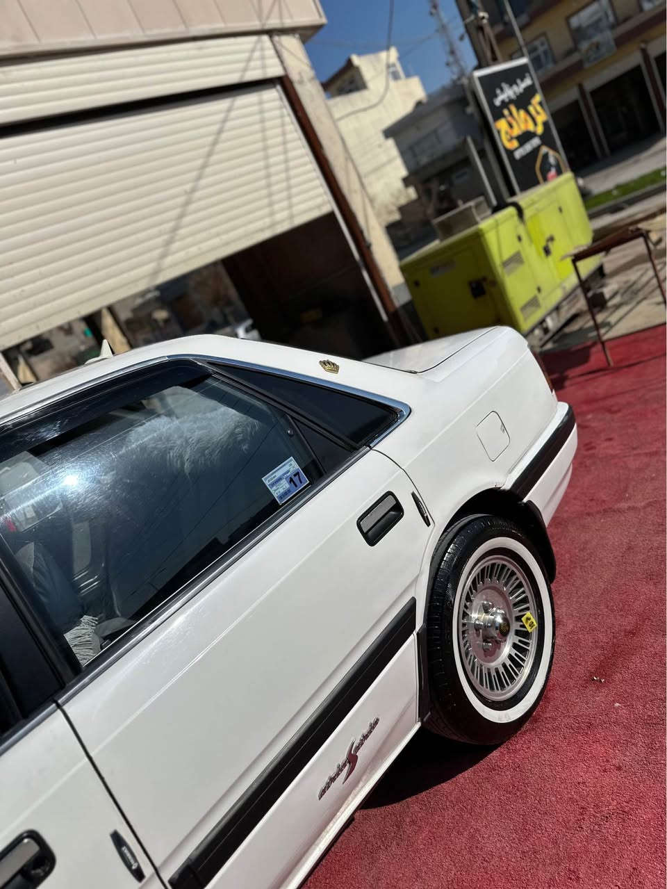 مازدا ٦٢٦ بؤفرؤشتن ئارم پلاسيك هه ولير به شه رتي ئه وه لياتو موسوبراوه ٨تو به خ گيرعادي ٢ په له ي بؤياخه نمونه يه له جواني سه ياره كه سلايت كاره باي ٤ جام كاره باي ده عمو ليدراوي نيه وه ك شوشه يه ده رو ناوي چوار تايه ويلي لؤكي له ژيره هه مووكياني له سه ر ده قي شه ريكه يه چالو قوپاوي نيه له روبه رو جوانتره سه ياره كه سعري ٤٧ گه لاو معامه له ژماره ..*********** دخان, السليمانية
