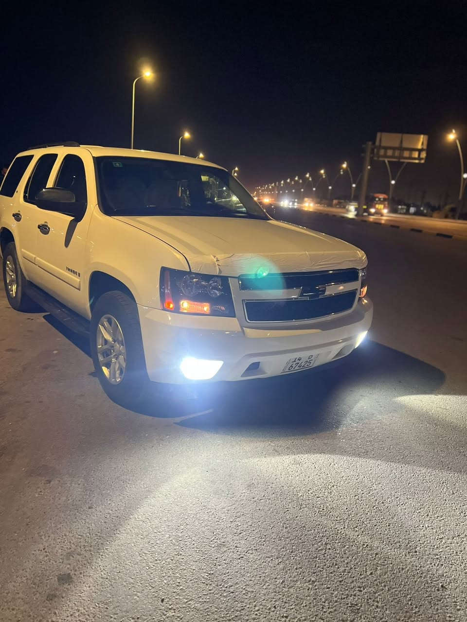 سلام عليكم تاهو 2008 ls الون ابيض رقم بصرة تسجيل جديد السنوية الحد 2031 هزه جديدة تحويل ثاني يوم بسمي السيارة فور ويل الداخل اسود وارد خليجي نص جاملغ امامي صبغ فقط كير مكينه حداده تبريد تخم تاير ويل جديد كفاله ماشية 228 
السعر 200 
اتصال ***********
واتساب ***********
