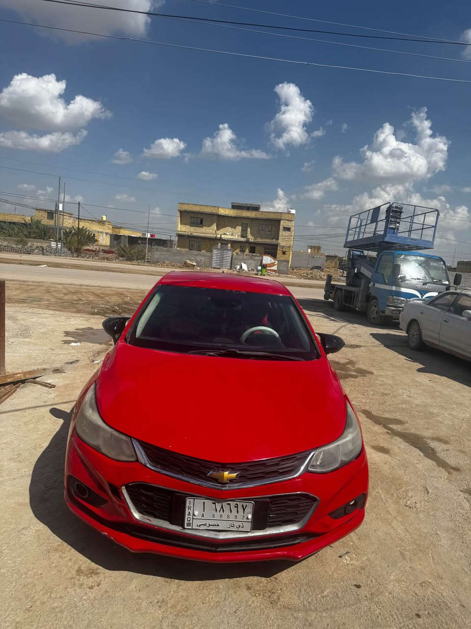 شوفرليت كروز مودل ١٧ 
السياره ما مبدل بيها قطعه ، بيه رشات فقط اثر دحجات 
لون احمر طماطي 
السيـاره مداور ، ومكينه وكير وتبريد شرط الفحص مضموونات 100% 

السياره جاهزه تقريبا ما بيها نقص 
السعر 91 وبيها مجال للشراي 

ملاحظه غير متوفر ع النت ، شراي اتصل مباشرة 
*********** ناصرية, ذي قار
