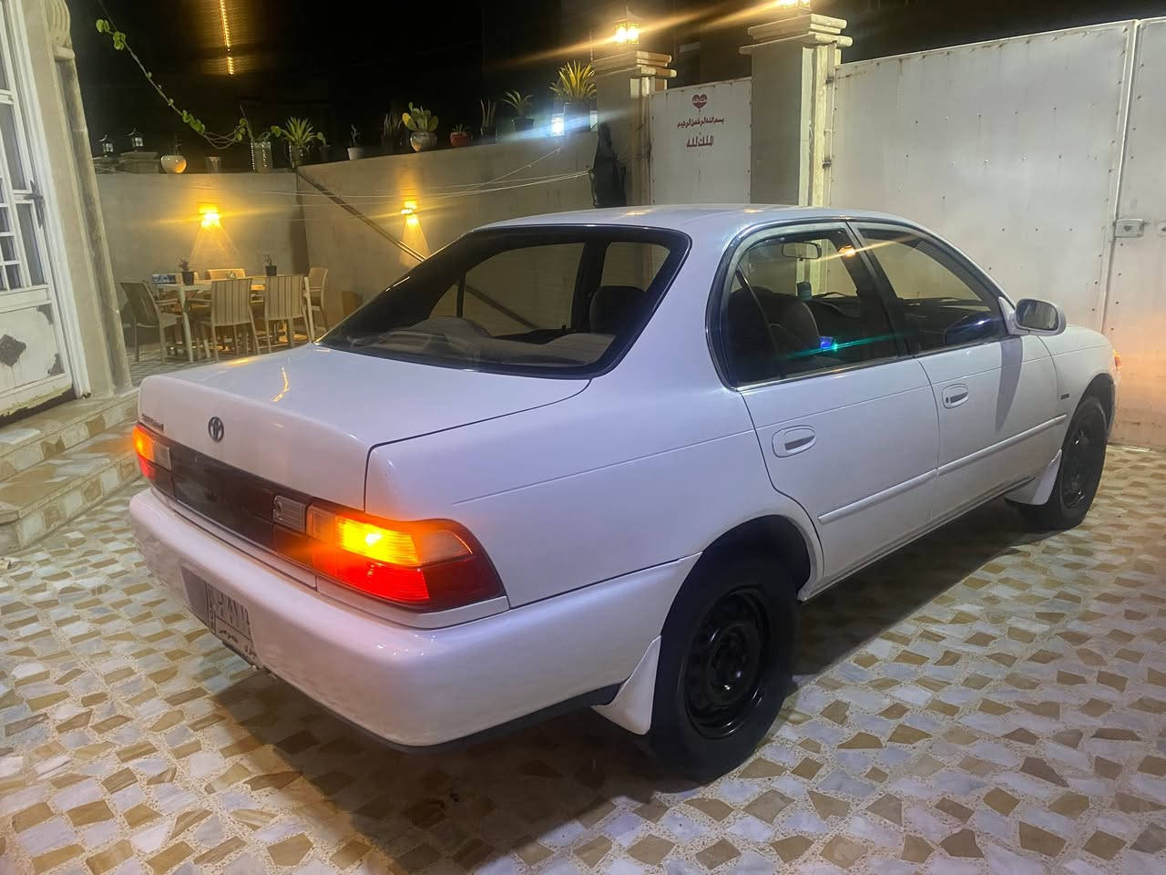للبيع كورلا موديل(١٩٩٤) رقم نينوى سنويه عظم شرط التحويل المحرك مال كصه والكير شرط طخم امامي خلفي جديد سياره جاهزه تبريد ثلج صبغ دائر خلفي فقط بدون دواخل السعر (٦٣)  غير متواجد ع فيس عنوان الإيسر موصل حي الشيماء للاستفسار (***********)
