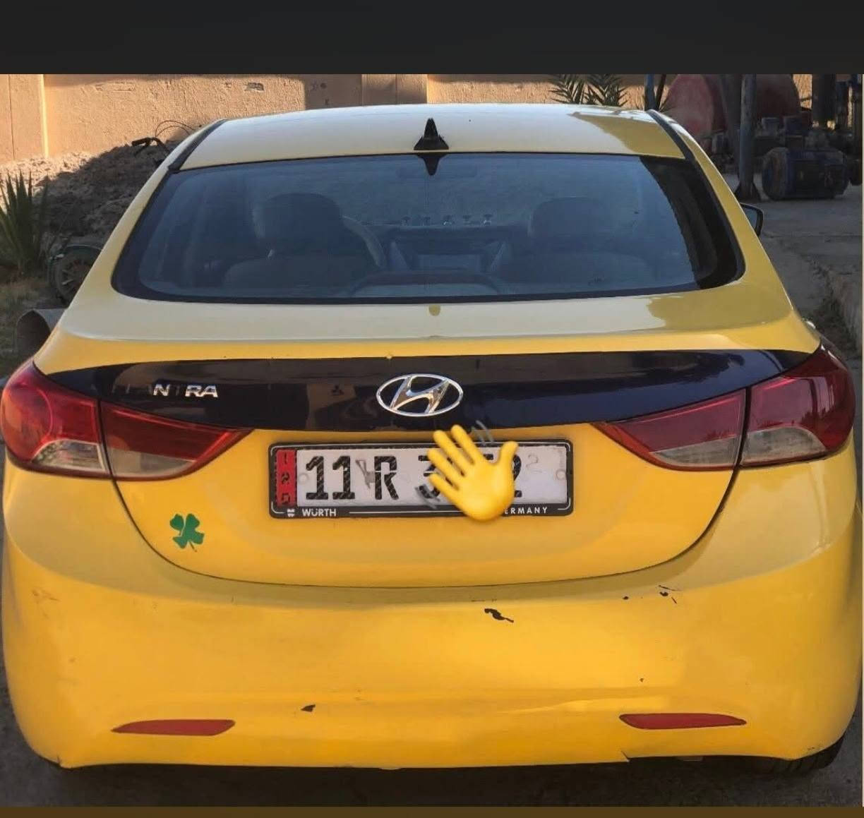 السلام عليكم النترا للبيع سياره كفاله بيها بيها ضربه خفيفه بل باب مال سايق مرجعيها عل بارد مابينه سياره جديده ومكفوله الرقم بغداد دولي سياره موديل 12 السعر ٦٥ورقه ومستعجل ع بيعتها بيها مجال حك الجيه لتواصل على هذا الرقم ***********
