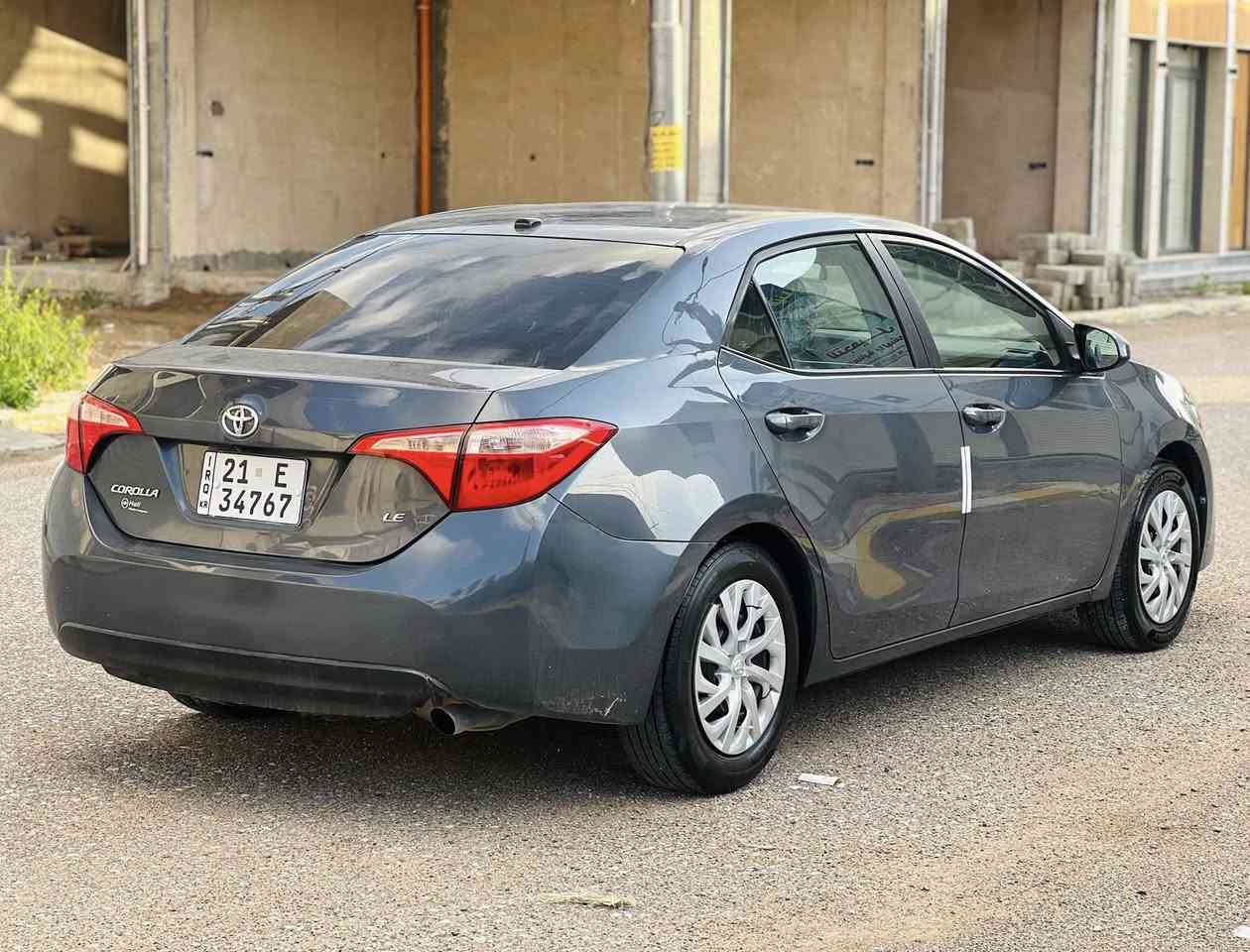 كورلا وارد أمريكي
موديل 2019
فئه LE
لون نفطي
مواصفات
شاشه 
كأمره 
تحكمات 
رادار امامي 
تحديد مسار 
بعد مواصفاته معروفه 
ضرر فقط دعاميه بدون دواخل بدون ايرباك بي قطعتين ونص كلير امريكا بدون دواخل 
كير مكينه بشرط 
سعره 125 وبي مجال للشراي 
عنوان ديالى خانقين 
واي استفسار 

***********
