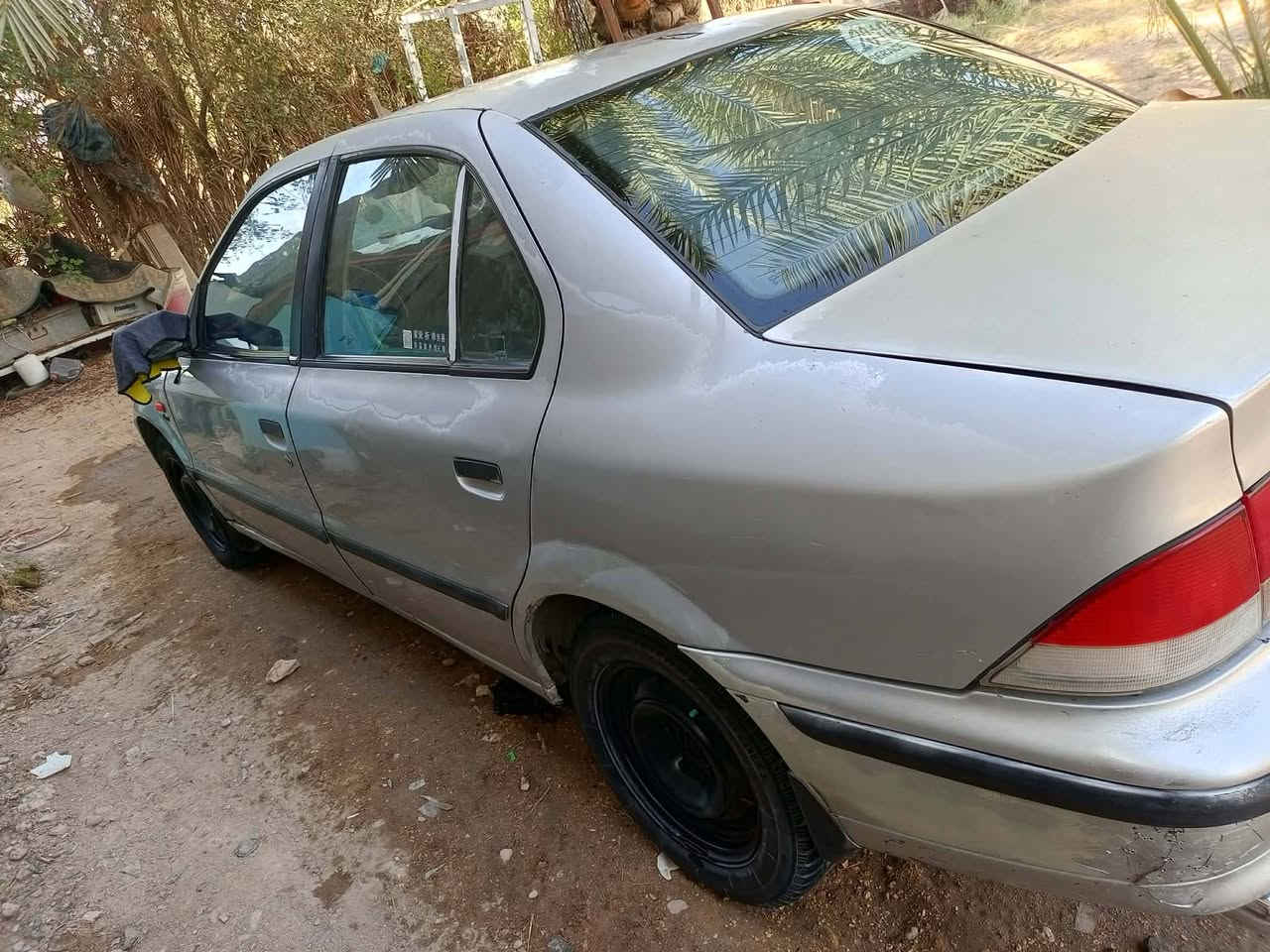سمند بغداد انكليزي باسمي بيها بخار المكينه حداديه وصط تبريد شغال بلاديه بيها جراد والباب الخلف الصدر مصبوغ سعر 30 وبيه مجال عنوان بابل ابو غرق  رقم الهاتف *********** مكلف بنشر
