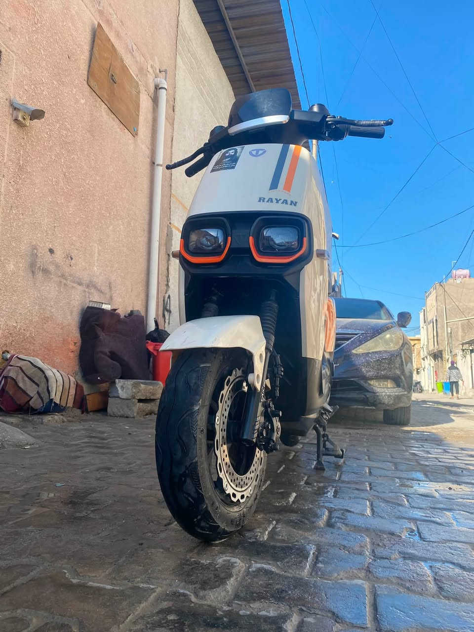دراجة ريان ام عيون للبيع سعر 650 الف دراجة كل نقص مابيها تخبل كلشي شغال بيها اللهم بيها فطر بل جاملغ صغير الامامي وكل نقص مابيها الدراجة تمشيك 55 كيلو سرعتها 56 حقيقي دراجة كامله مكمله راسلني واتساب ***********
