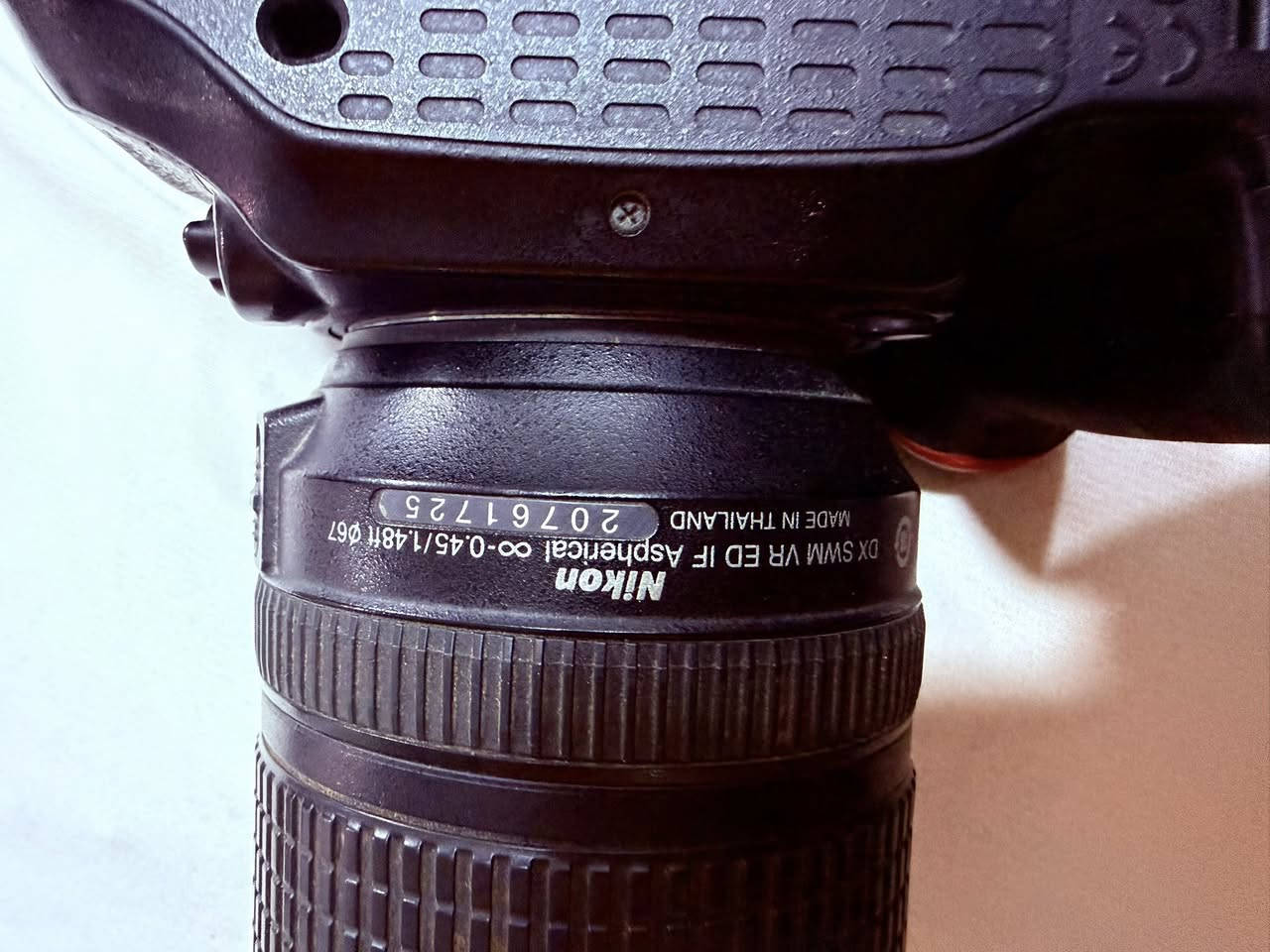 كأمره Nikon D7200 الصناعه
MADE IN THAILAND
العدسه VR18_140
+كراب بطاريه وبطاريه ثانيه
للاستفسار (***********)
