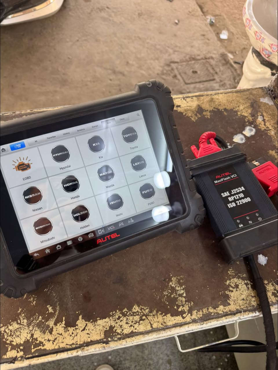 Autel MaxiSys MS 909 للبيع كامل الملحقات من شركه لمعان الوسام الجهاز نظيف وتحديثه لسنه 2027 
السعر المطلوب 1700$ 
للتواصل خاص او 
*********** 
بي دخول مباشر سيارات jeep لمده سنة
مكاني بغداد
