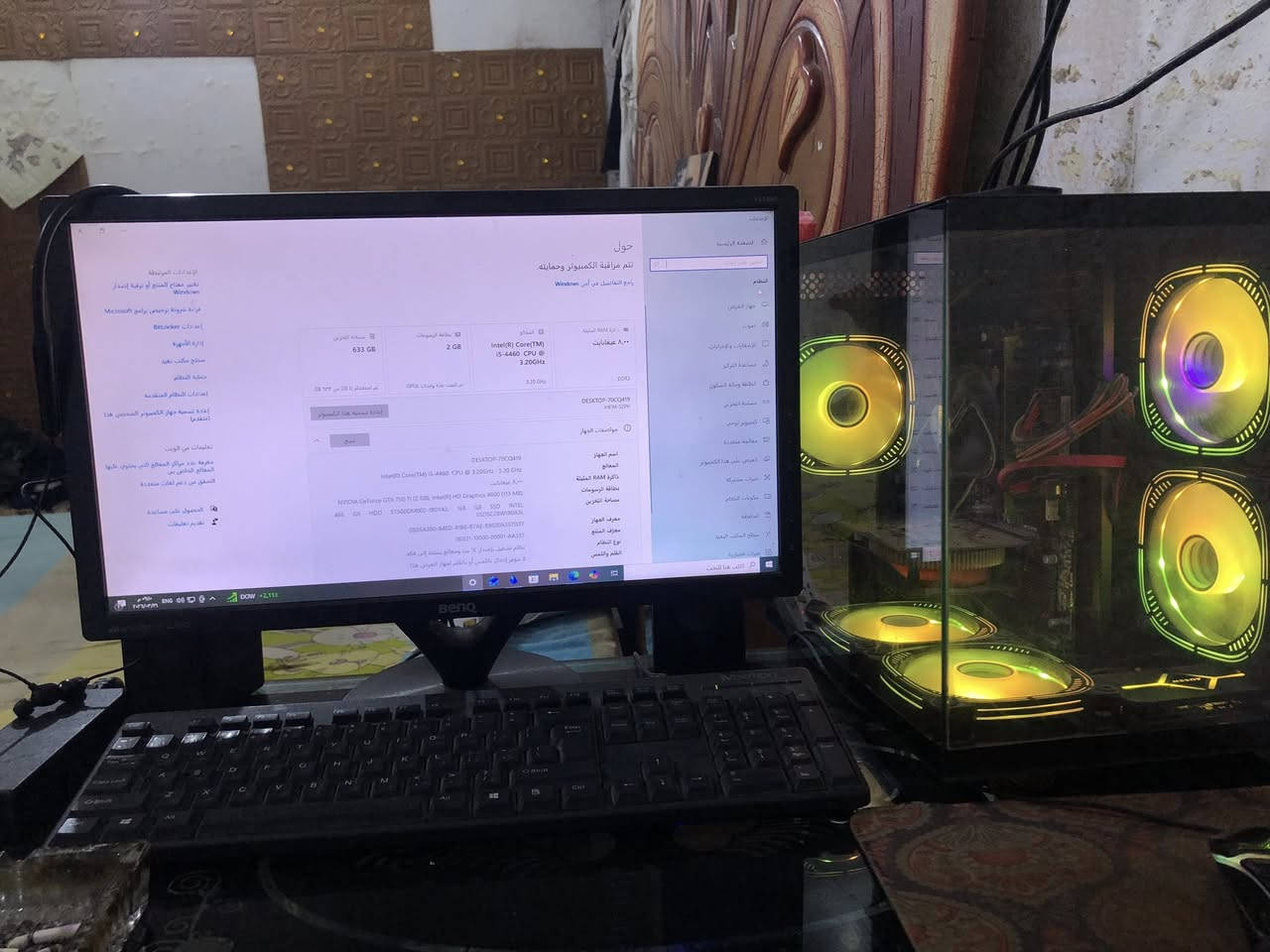 دسكتوب (pc) للبيع
ذاكرة الرام 8g
معالج lntel(R) core (TM) i5-4460 CPU 3.20 GHz
هارد SSD
بطاقة رسوم 2 GB
مساحة تخزين 633
السعر خاص


**إذا كنت صاحب هذا الإعلان وتريد حذفه لأي سبب، رجاءا أرسل رسالة إلى الدعم الفني**