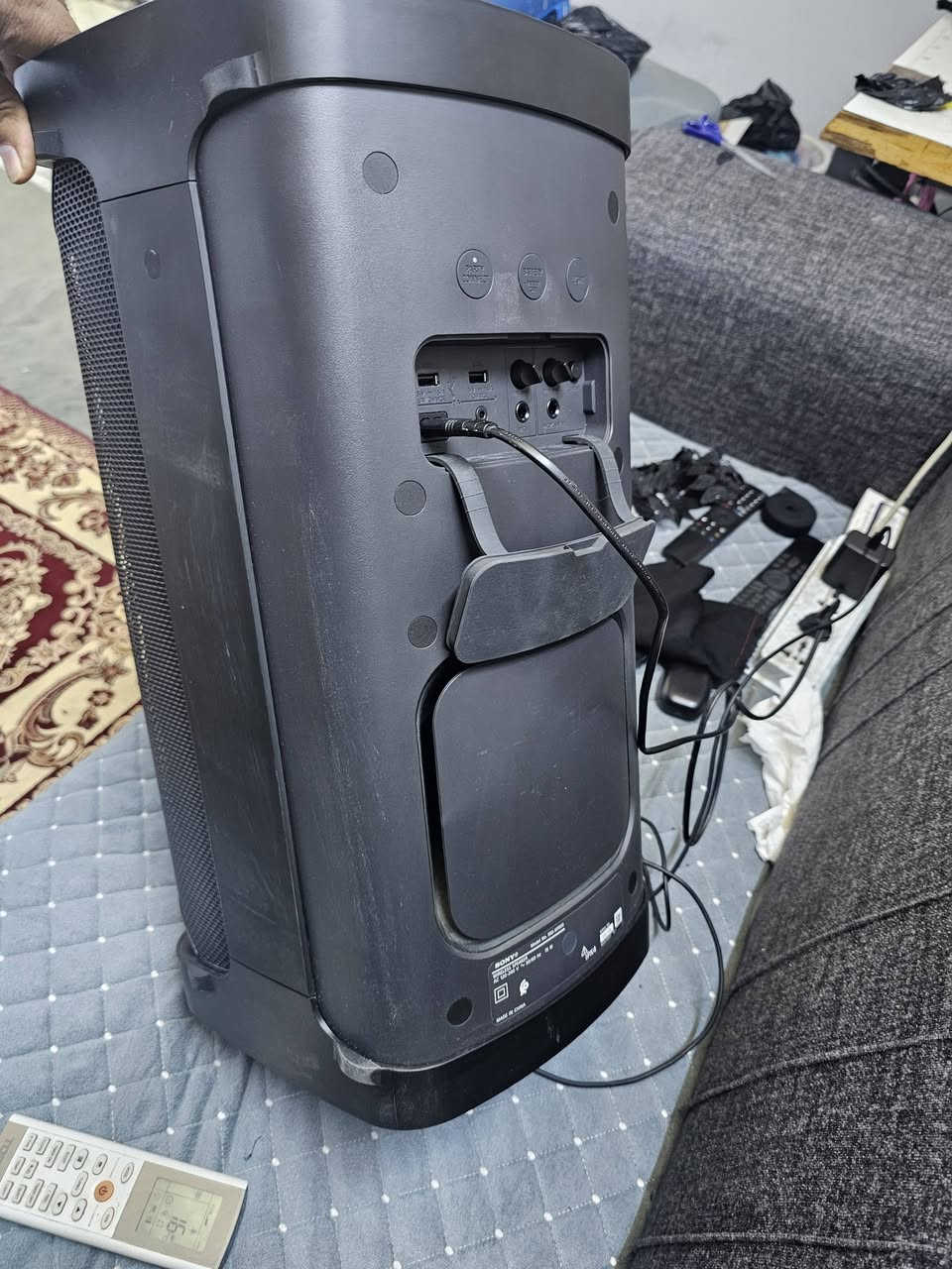 السلام عليكم
عندي سماعة سوني مال حفلات اصلية مستخدمة اخت الجديدة ع الفحص والضمان
موديل XP500
شحن وكهرباء وصوت جدا راقي 
السعر 375 الف ومكاني بغداد


**إذا كنت صاحب هذا الإعلان وتريد حذفه لأي سبب، رجاءا أرسل رسالة إلى الدعم الفني**