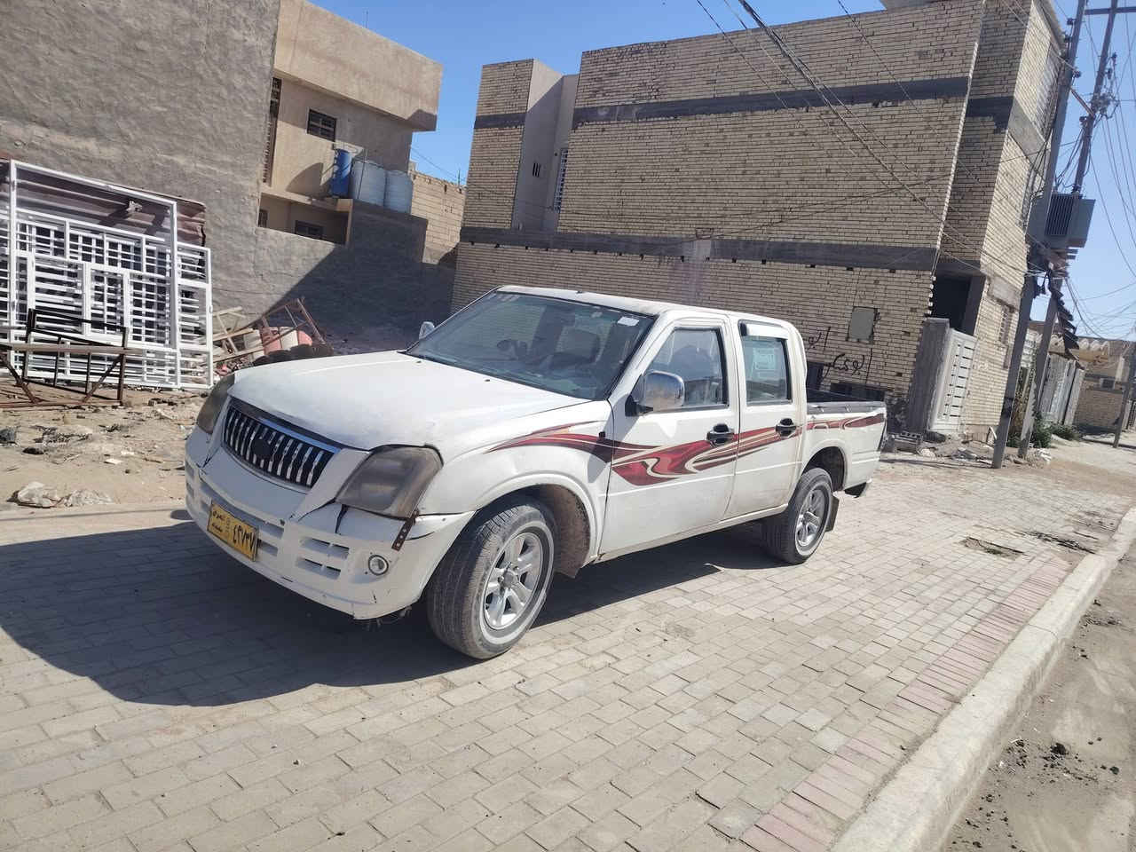 مسلام عليكم  بيكم سوبر دير رقم بغداد  موديل11 مكاني كربلاء محرك  وكير خير من الله وتخم تايرات  جدد باتري جديدد
هزا جديده عابره هزا وجاي نشتغل بلمعامله هيئه غرامات كلا عليه تاخذ نكليزي 
السياره حلوه بس يرادله وجه وكم شغلا
سعر35
 ***********
