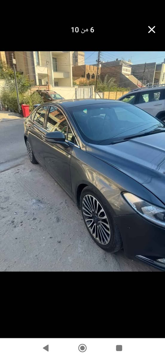 السلام عليكم فورد فيوجن موديل 2017 وارد امريكي حادثه جاملغ وشويه من البنيد او جاملغ خلفي صبغ بلعراق السياره فول الفول رقم اربيل تحويل ثاني يوم  محرك 1500تيربو سنويه ساقطه  شهر الخامس يصر سنه  سياره جاهزه   مكان السياره بغداد السيديه *********** بغداد, العراق
