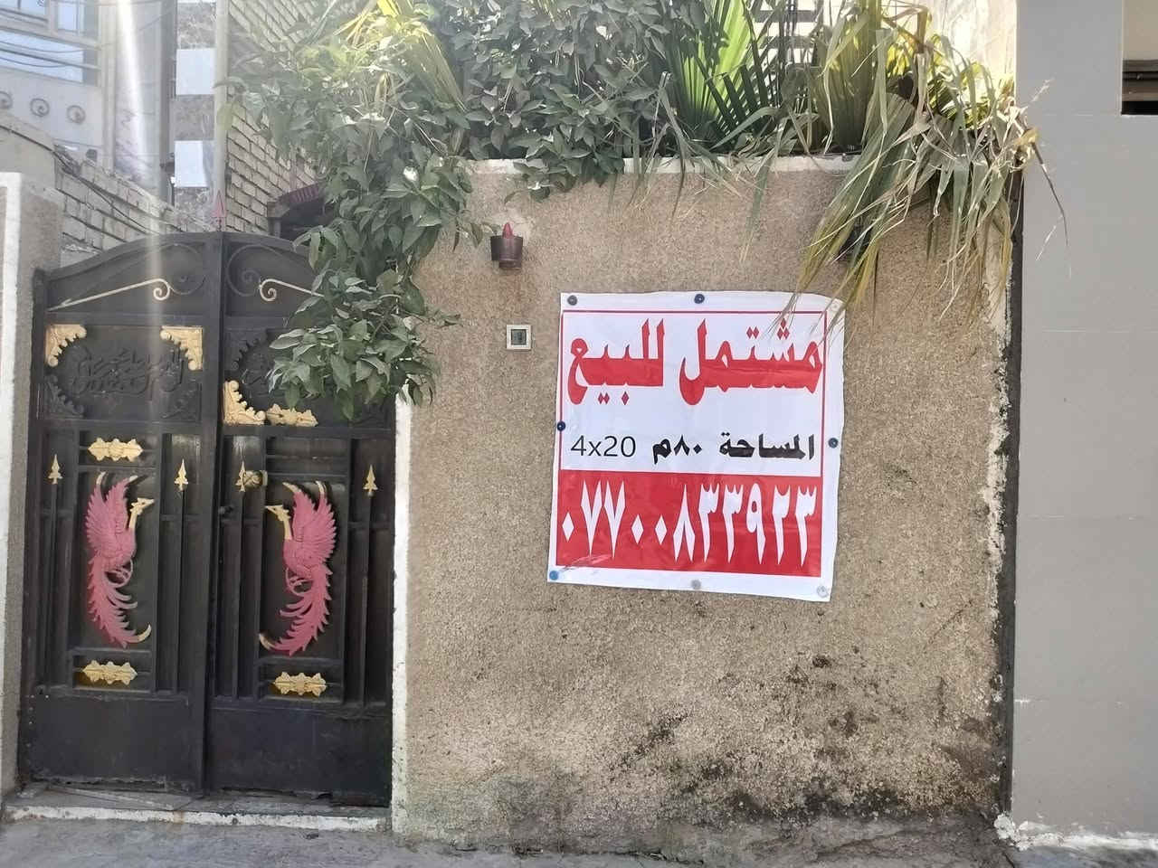 السلام عليكم من رخصة الادمن يوجد مشتمل للبيع عكاده ٨٠متر٤في٢٠ يقع في شارع فلسطين محله ٥٠٥قرب المفوضية للاستفسار
***********
