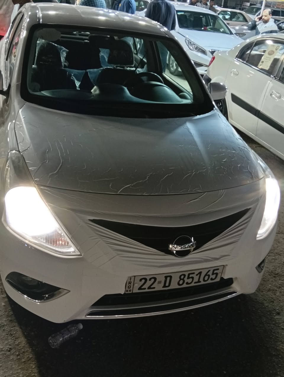 السلام عليكم نيسان صني للبيع او مراوس
موديل 23 رقم اربيل انكليزي 
يدات نيكل 
تبريد خلفي 
شاشه اندرويد 
حساسات خلفيه 
لايت زينون 
السعر (115$$$$) 
الاستفسار الاتصال بالرقم ***********

مكان السياره النجف الاشرف
