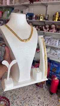 ذهب برازيلي • سيت قلادة وسوار • اليوسفية/مقابل المحكمة