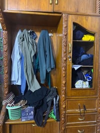 غرفة خشب • ٨ قطع • كنتور ٦ أبواب