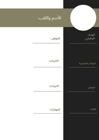 🚀 خلي سيرتك الذاتية تفتح لك أبواب الفرص نوفر خدمة تصميم CV احترافي: ✔️...