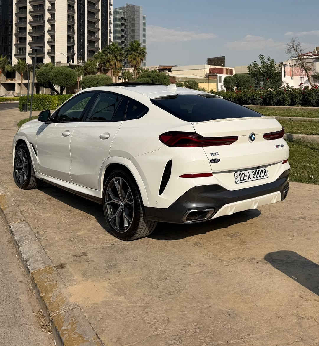 النوع. BMW. X6.50i

موديل. 2020
ماشية. 59 الف مايل
بدون ارباك بدون دواخل شبر بنيد صبغ

مواصفات:- بانوراما - داتاشو- 360 كاميره - ابواب شفط-دواخل احمر و كاربون بلادي- بانوراما ليد روز رايز- كشنات تدفئه و خزن و كهربائي- اوتو بارك- سماعات هارمان كاردون- 360 رادار- لايت ليزر - مشبك ليد - فوج كبير- كيج الكتروني - سندوق شفط..
محرك :- V8 4.4L twin turbo

رقم الشاصي. 5UXCY8C04L9C91152
 
السعر. 445 ورقة بي مجال

***********
***********

العنوان. اربيل.
