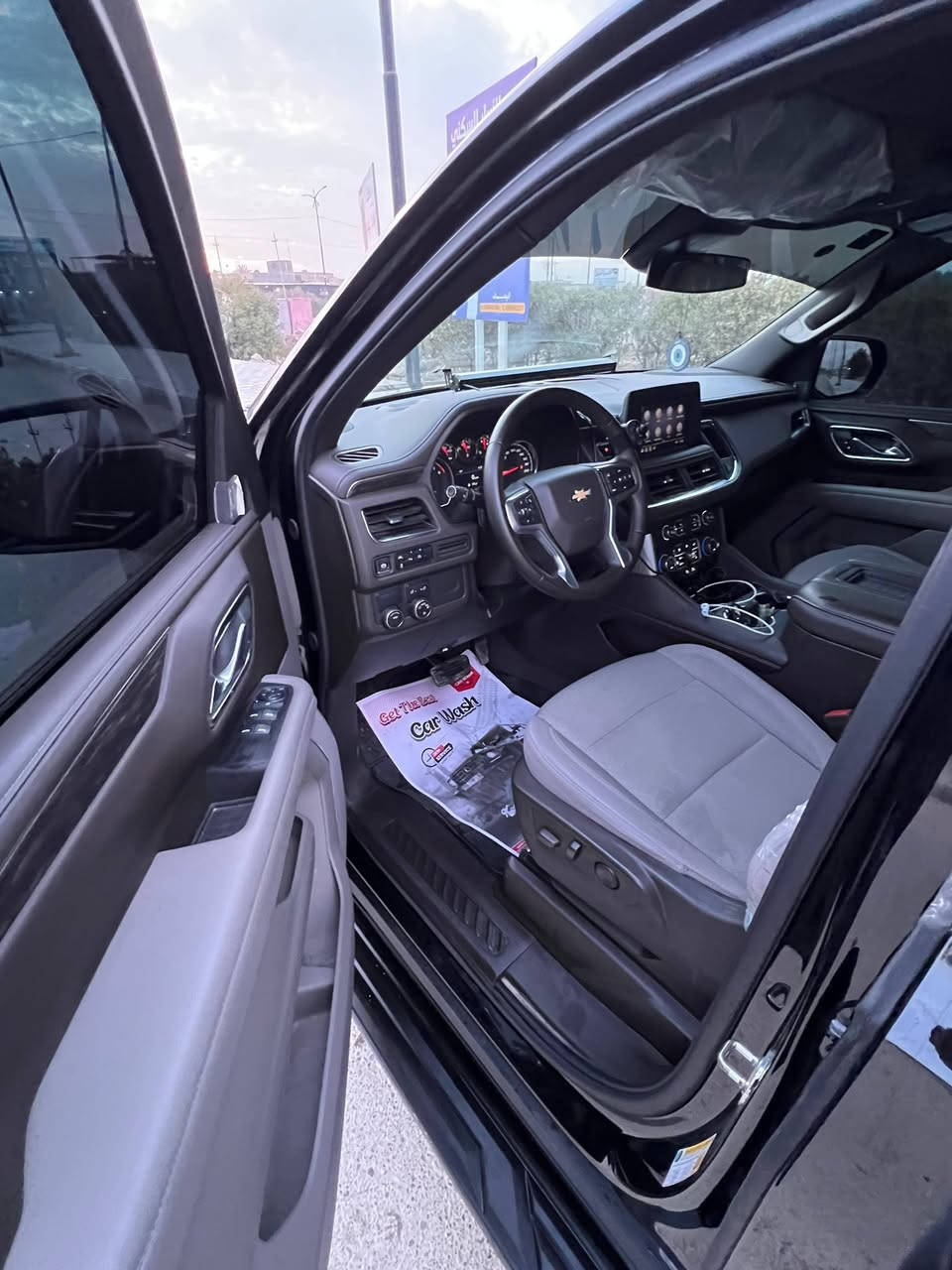 تاهو 2024  LS دعامية برايمر عللمة سوده ضوء القمر رقم بغداد بسمي مكفوله السياره. لا بارد ولا صبغ ولا رصعه وكاله المنصور. ضمان ‏‎خليجي
‏‎السياره LS ماشيه 25 الف كيلو  مغلفه PPF بالكامل

🟪 السعر  :: الطلب في التعليقات ويوصلك مباشرة ✍️ 📩

المواصفات
‏‎كشنات مخمل 
‏‎٥ بصمات
ويل قياس 18 
‏‎لد امامي خلفي
‏‎حساس امامي خلفي
‏‎رادار امامي خلفي جانبي
‏‎ثلاجه
‏‎كشنات كهرباء
‏‎كروسً سرعه
‏‎سايد بريك دكمه
‏‎لايت زنون
رقم صاحب السيارة 
***********
