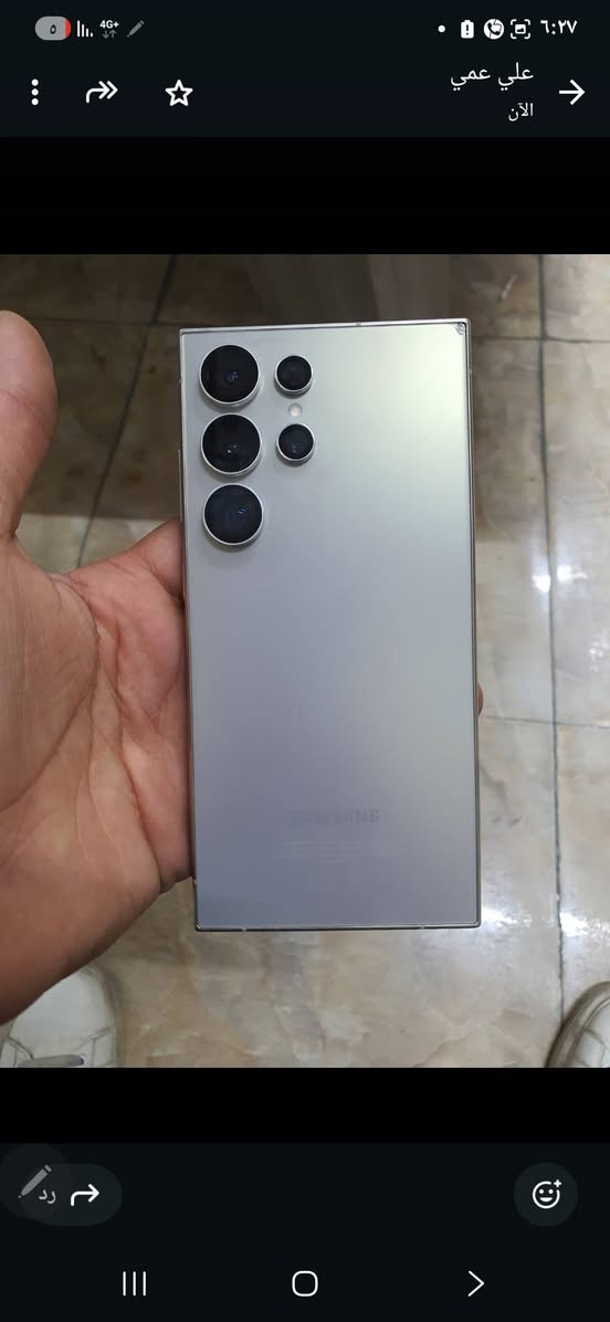 سلام عليكم جهاز لترة ٢٤ نضافة ٩٨  جهاز بدون كرتونة  و وقلم  سعر ٨٢٥   بي مجال  مكاني كربلاء  حيل عسكري يم كرار دبل    هذة رقم ***********
