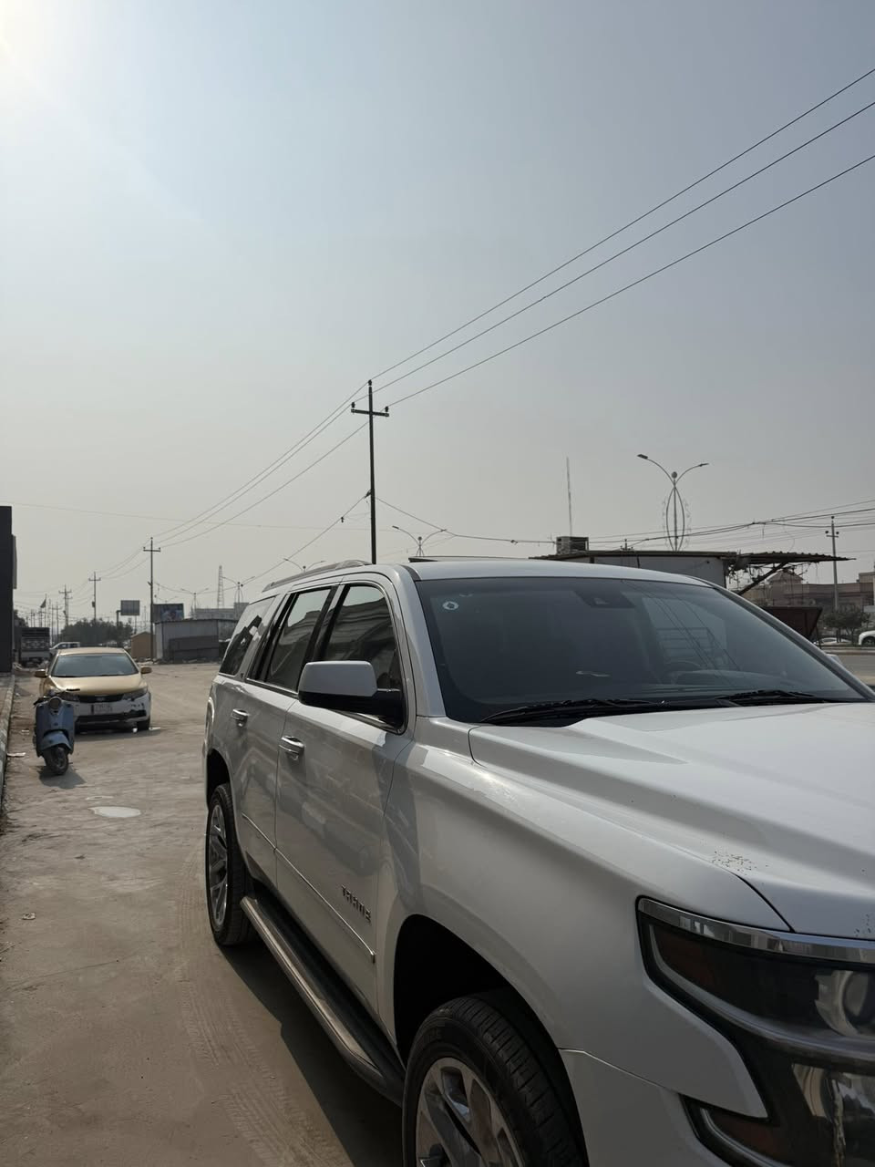 السلام عليكم تاهو مديل2015 خليجي وكالت المنصور ماشيه 74 الف مكفوله كفاله عام ماعده بارد بل جاملغ الخلفي جاهزه من  لأخير طخم تاير جديد فول موصفات  LT فتحه كشن جلد كشن كهرباء مكينه 5300 شرط برغي مامفتوح بيه كير كفاله رقم بغداد بسمي مكانه ناصريه مركز الهاتف ***********  سعر (285)
