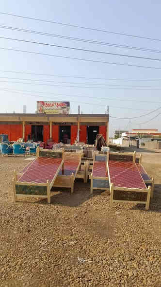 السلام عليكم 👋👋 
وفرنالكم جرابي نفر واحد 
خشب موديل دوشمة جديد
بألوان جميلة وشغل جيد
وبأسعار مناسبة 💵💵 
العنوان واسط قضاء الصويرة مقابل محطة رضا الصالح الثانية قرب مطعم هنداس طريق بغداد صويرة بالسايد إلي رايح عالصويرة 
للاستفسار الاتصال على الرقم التالي 
***********
