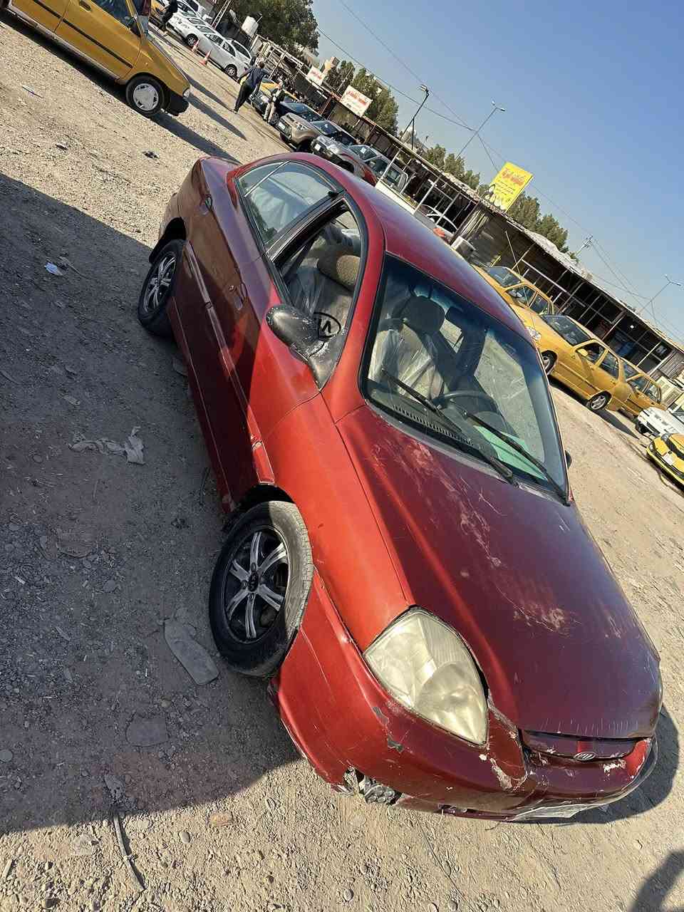 السلام عليكم 
ريو 2004 كير عادي
كير محرك مكفولات 
رقم بغداد سنويه ٢٧ 
بيها نواقص بسيطه 
السعر ٢٩ وبيها مجال بسيط 
مكاني البياع حي الري 
رقمي ***********
